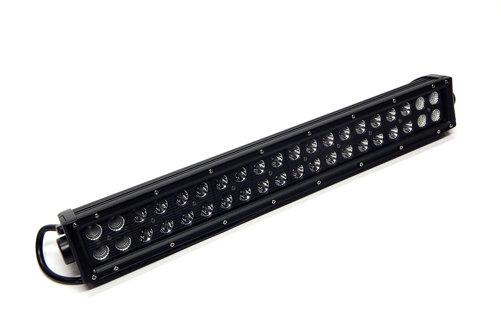 20 Inch Black Series LED Light Bar, Dual Row