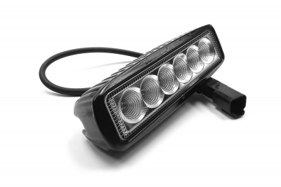 6-INCH STRAIGHT CREE LED LIGHT BAR - SINGLE ROW | CHROME SERIES