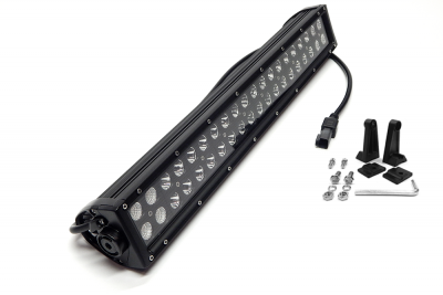 20 Inch Black Series Dual Row Led Light Bar Straight