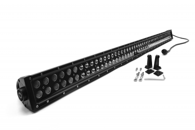 50 Inch Straight Cree Led Light Bar Dual Row Black Series